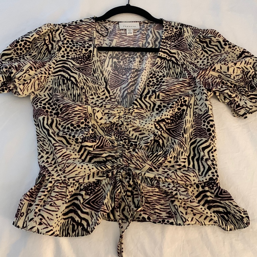 Topshop blouse size 4